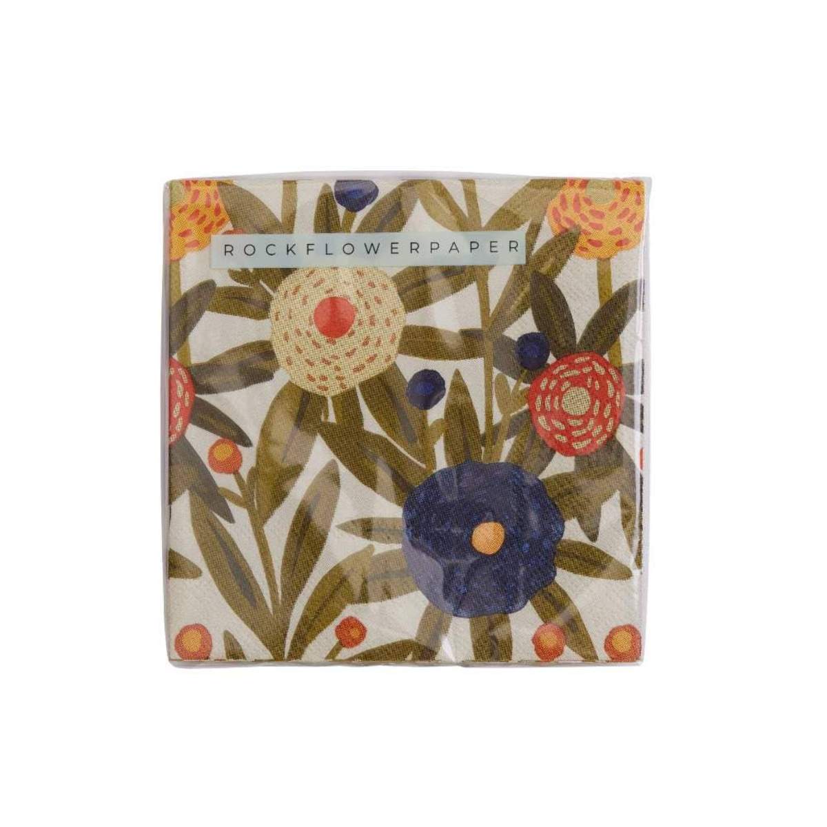Passiflora Harvest Sunshine Paper Cocktail Napkins, pack of 20