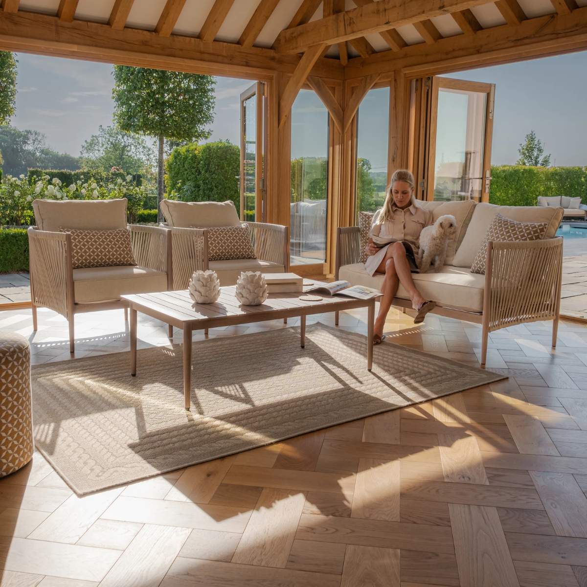 Maze Havana 2 Seat Sofa Set