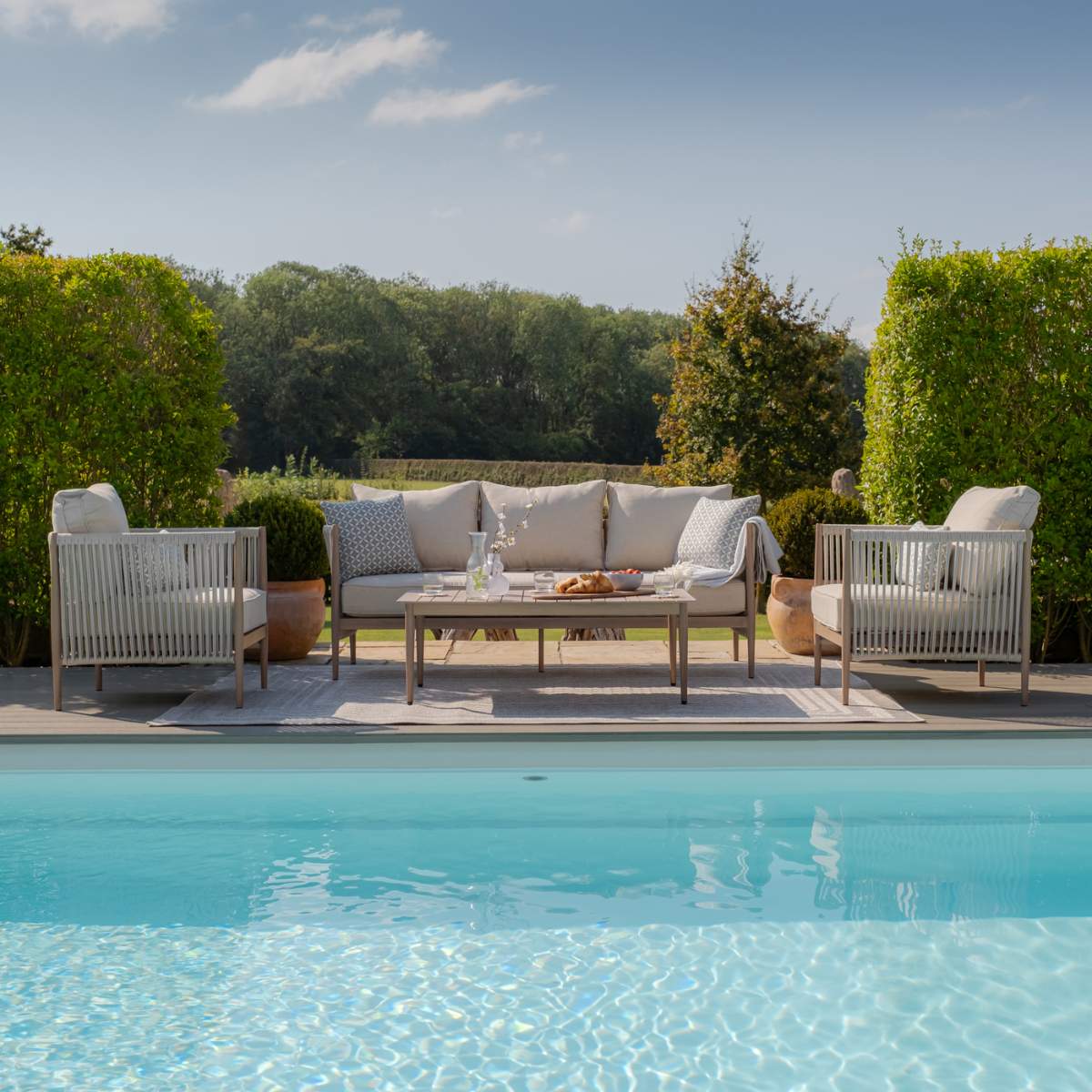 Maze Havana 3 Seat Sofa Set