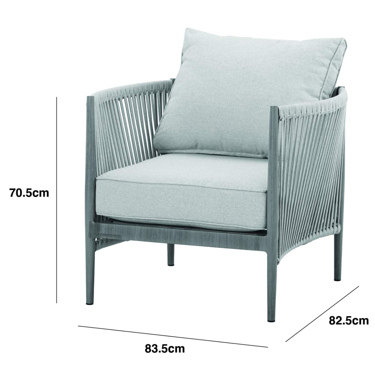 Maze Havana Rope Weave Lounge Chair