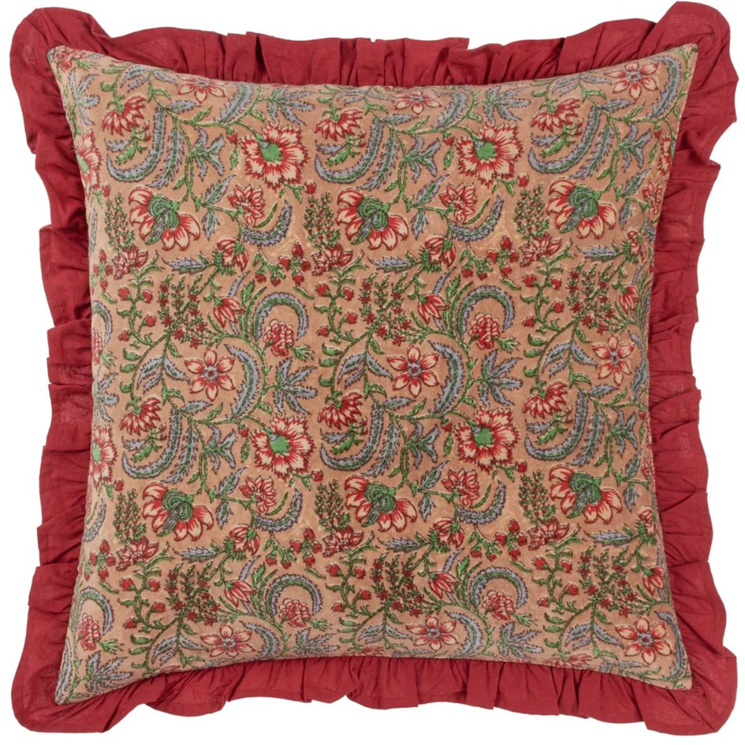 Furn Haven Cushion Blushing Rose