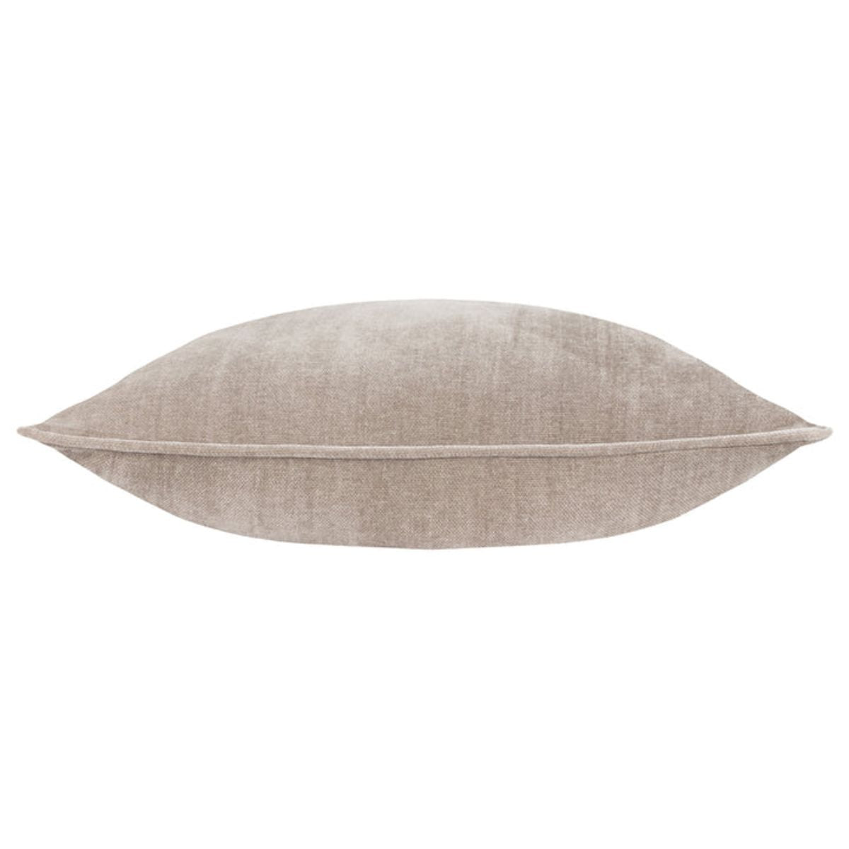 Riva Home Heavy Chenille Piped Cushion Greige