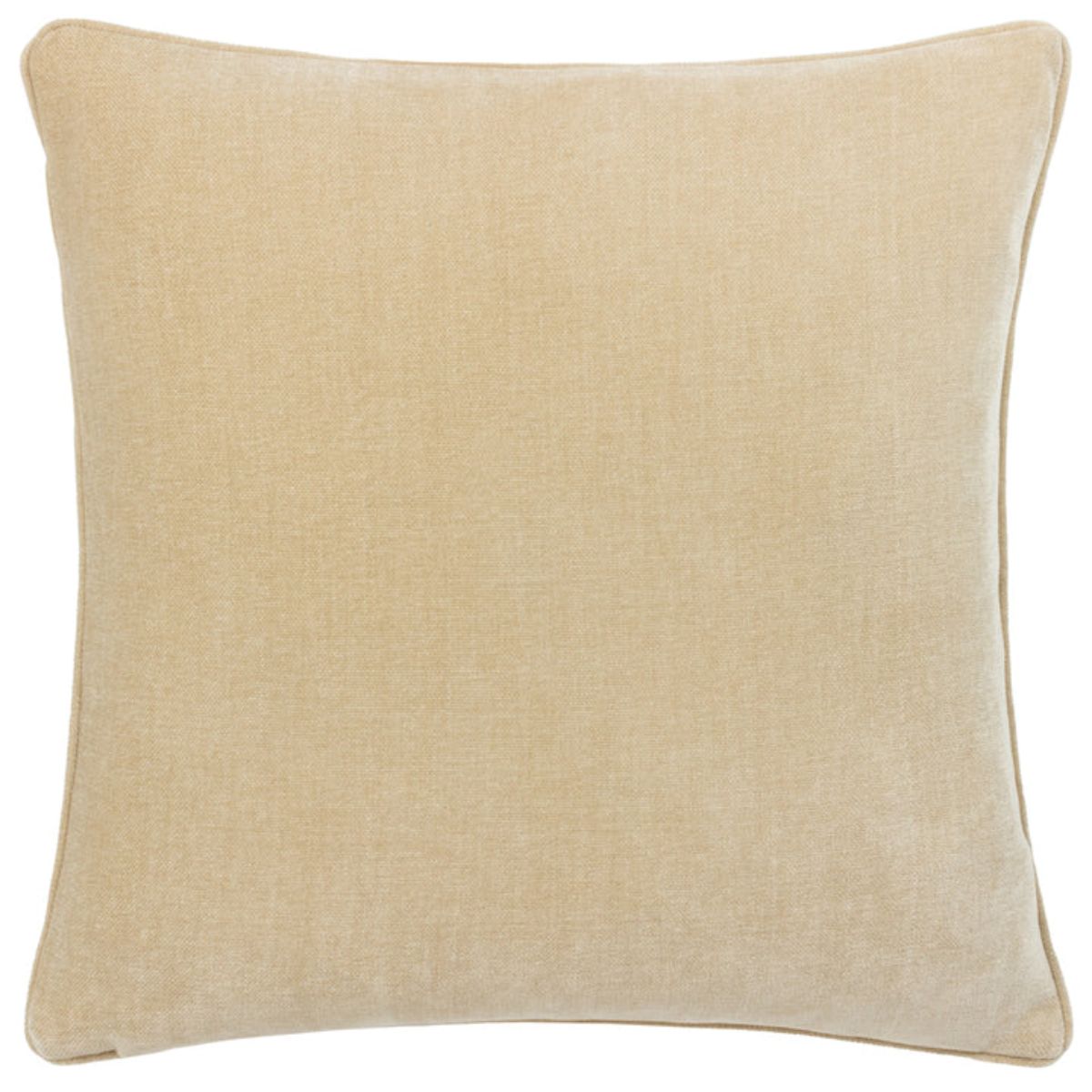 Riva Home Heavy Chenille Piped Cushion Natural