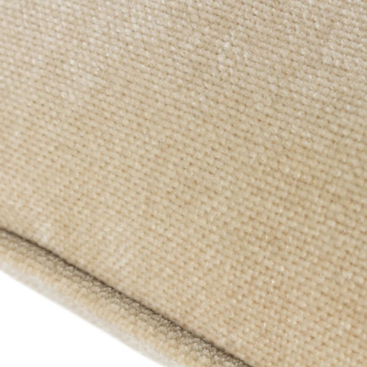 Riva Home Heavy Chenille Piped Cushion Natural