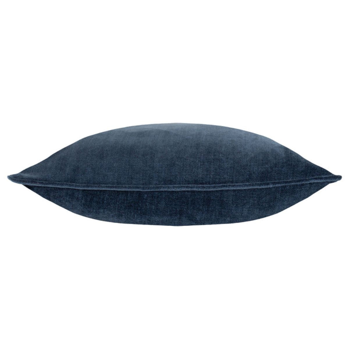 Riva Home Heavy Chenille Piped Cushion Navy