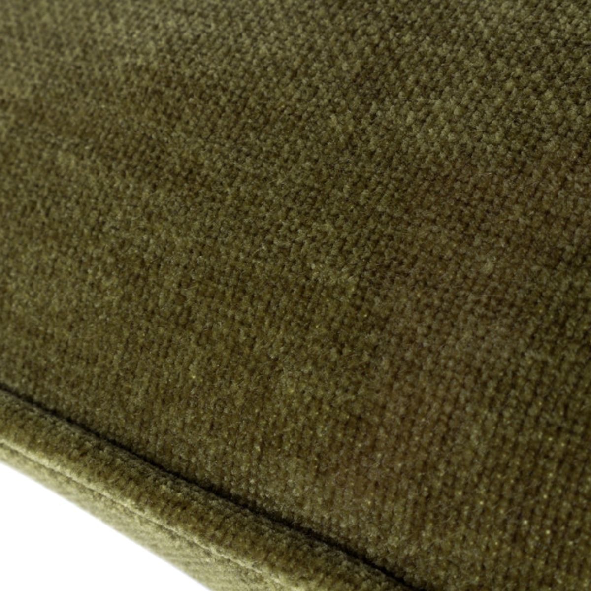 Riva Home Heavy Chenille Piped Cushion Olive