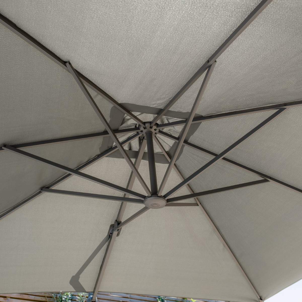 Maze - Helios 3m x 3m Square Rotating Cantilever Parasol