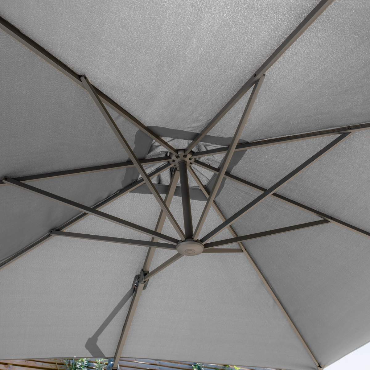 Maze - Helios 3m x 3m Square Rotating Cantilever Parasol