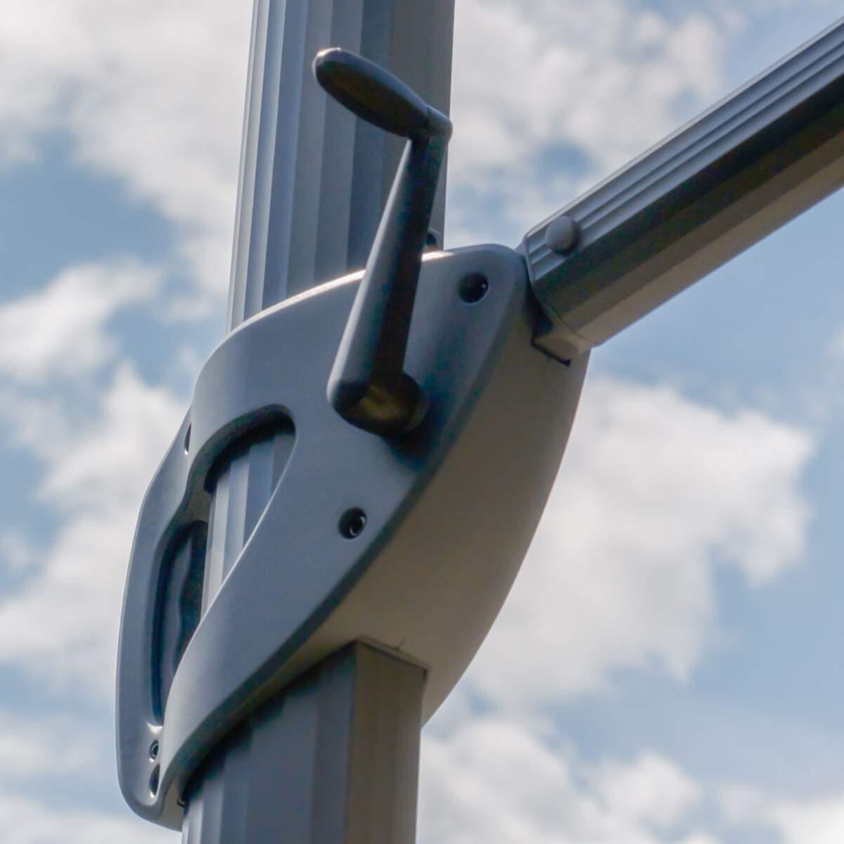 Maze - Helios 3m x 3m Square Rotating Cantilever Parasol