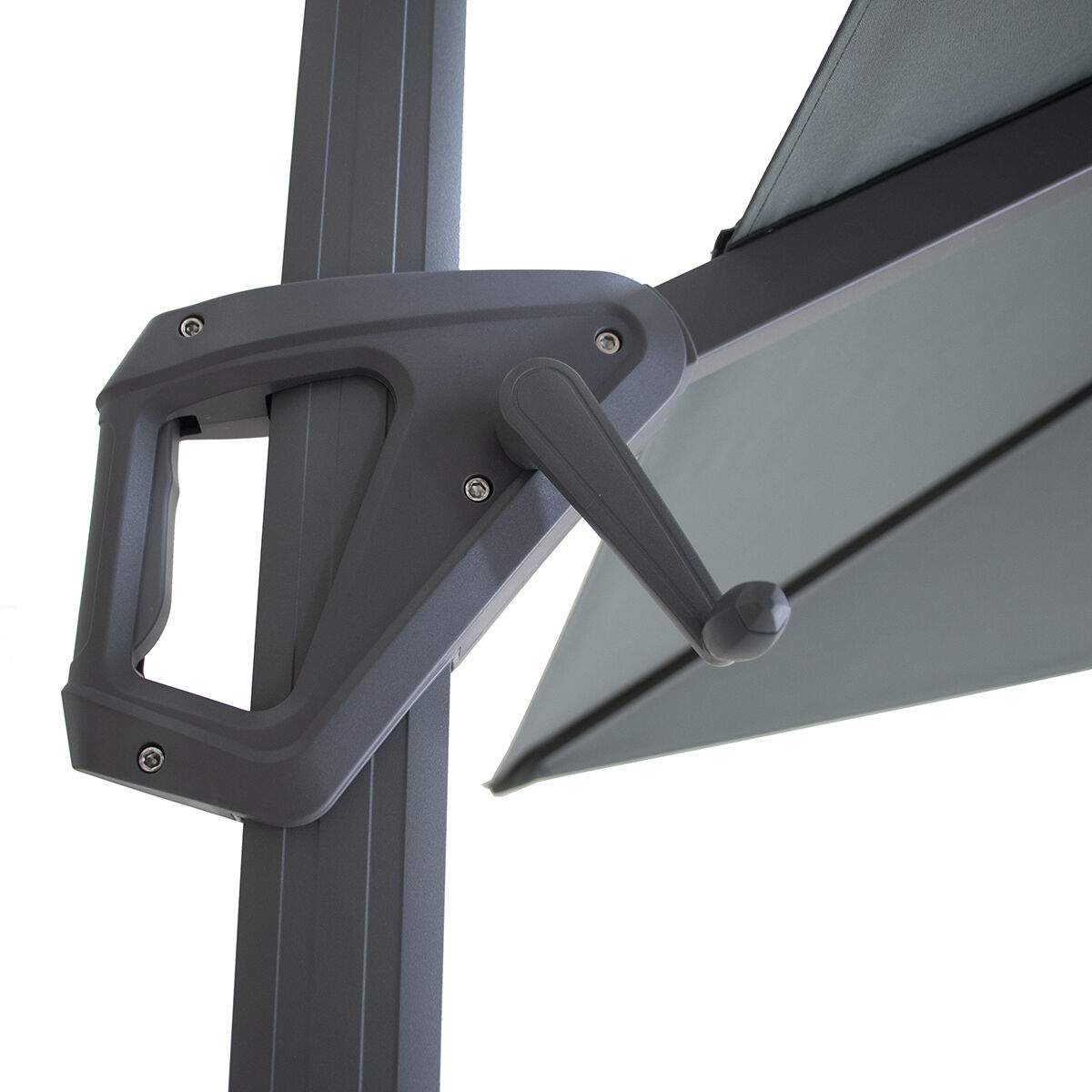 Maze - Helios 3m x 3m Square Rotating Cantilever Parasol