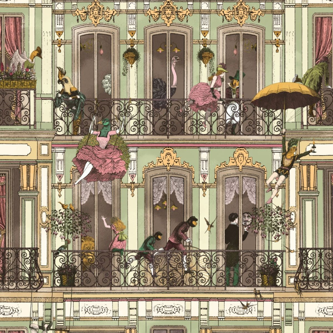 Brand Mckenzie Heritage House Wallpaper Pear Drop