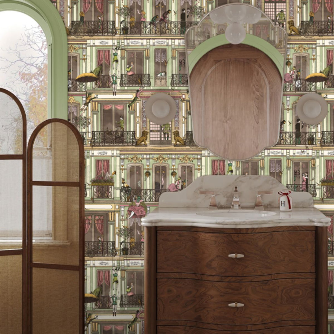 Brand Mckenzie Heritage House Wallpaper Pear Drop