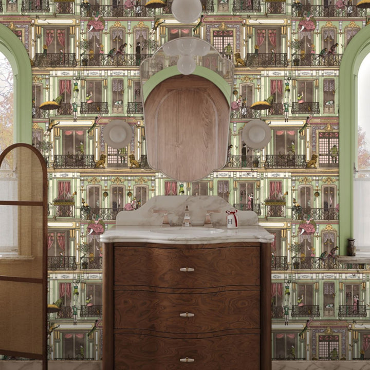 Brand Mckenzie Heritage House Wallpaper Pear Drop