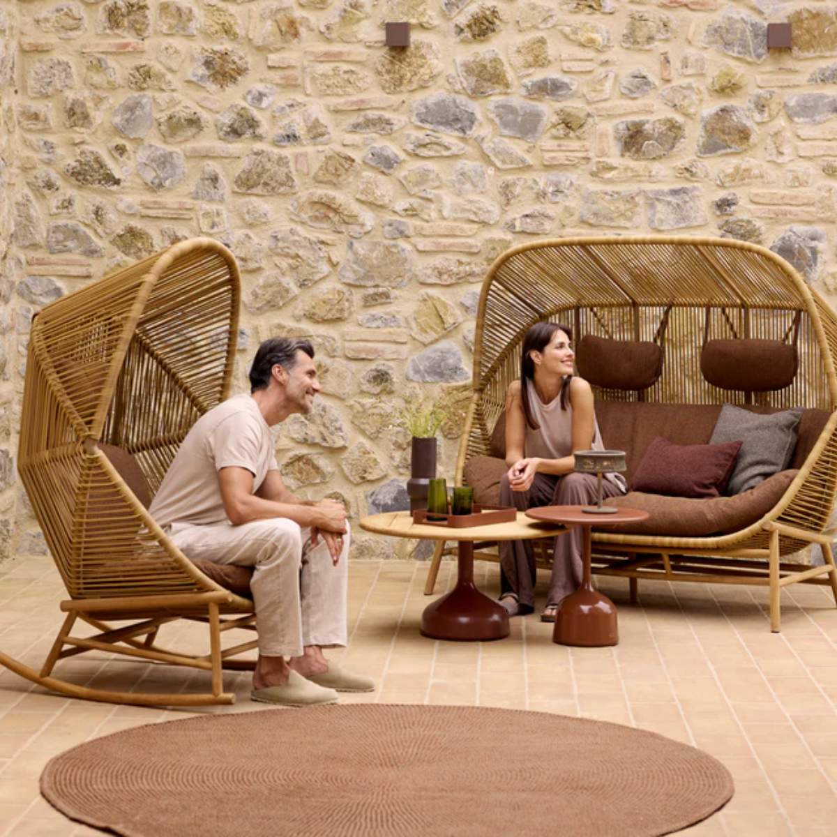 Cane-line Hive 2-Seater Sofa