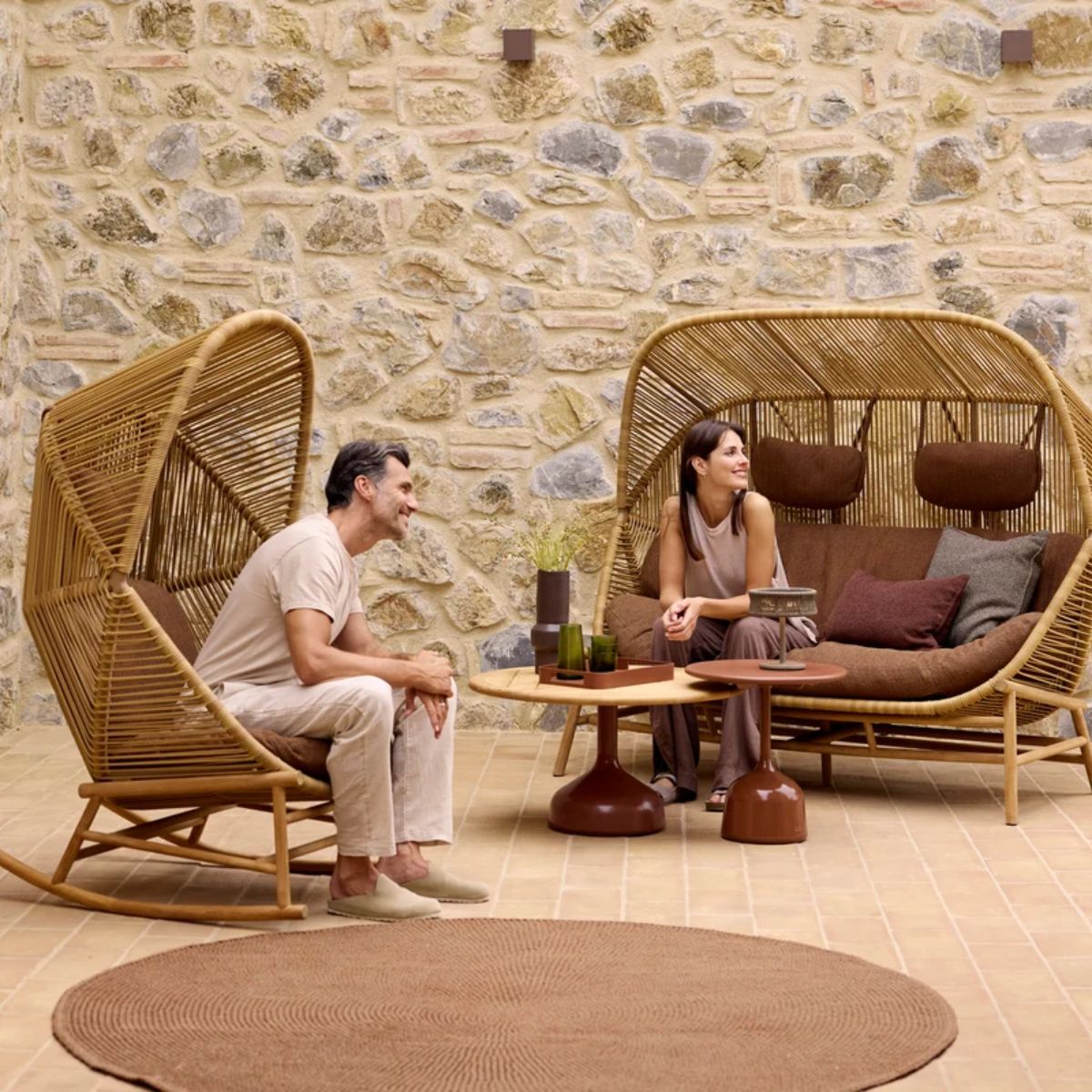 Cane-line Hive Rocking Chair
