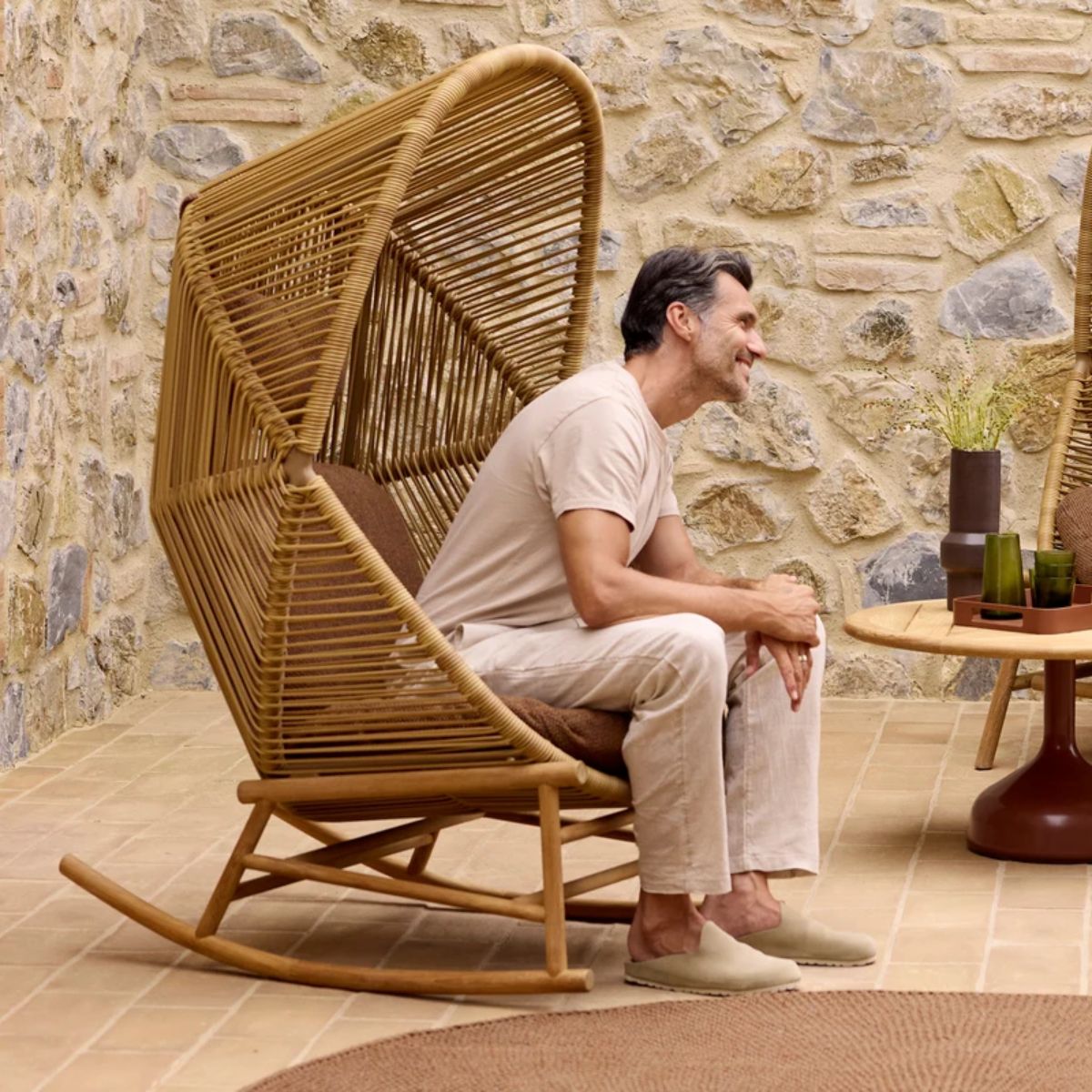 Cane-line Hive Rocking Chair