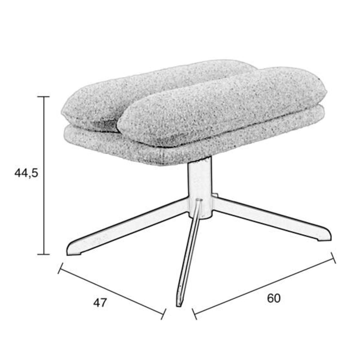 Zuiver Hocker Tyler