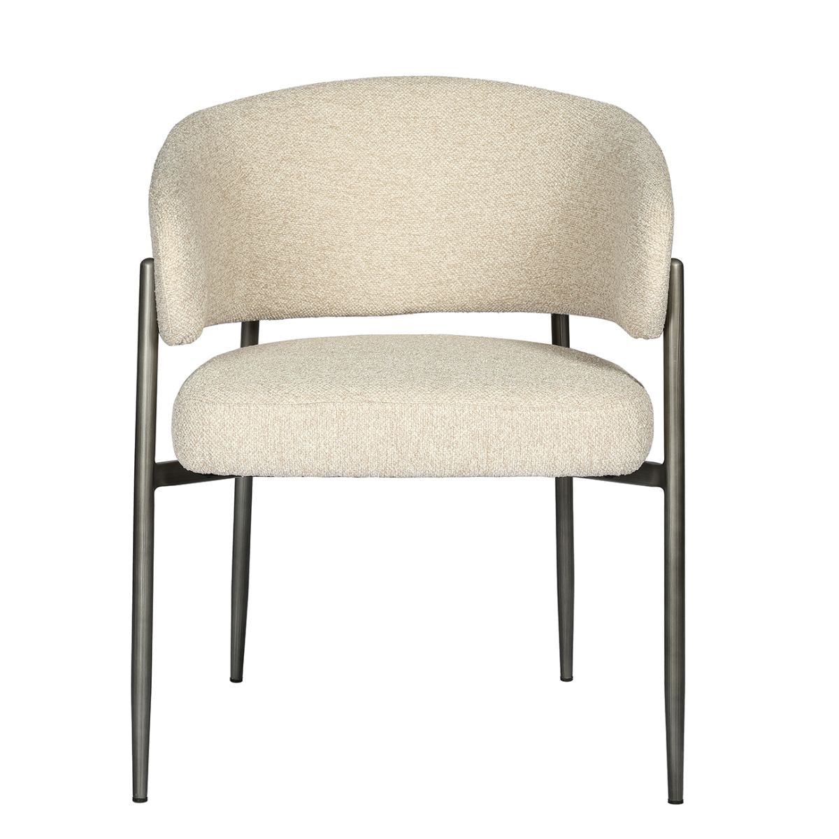 Libra Interiors Holmes Boucle Upholstered Dining Chair - Set of 2