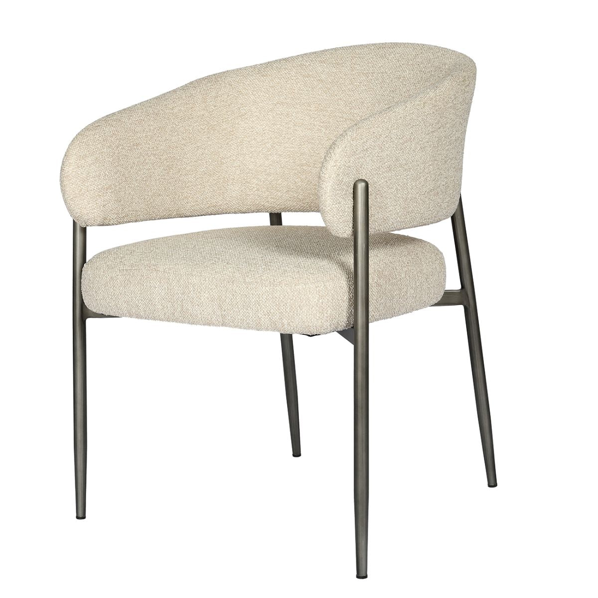 Libra Interiors Holmes Boucle Upholstered Dining Chair - Set of 2