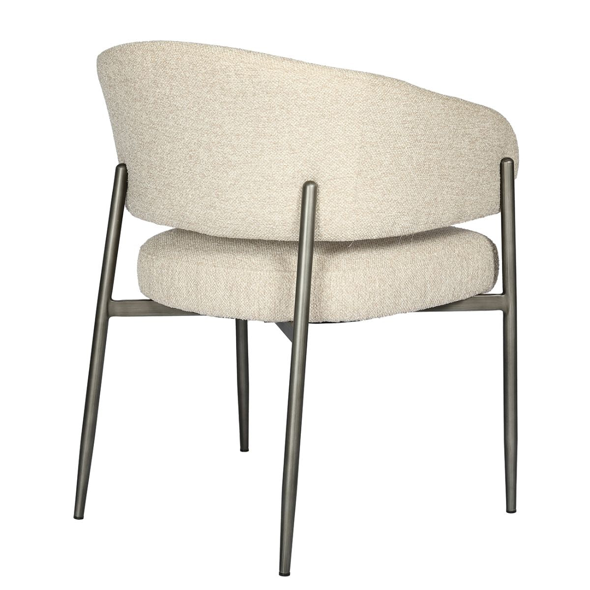 Libra Interiors Holmes Boucle Upholstered Dining Chair - Set of 2