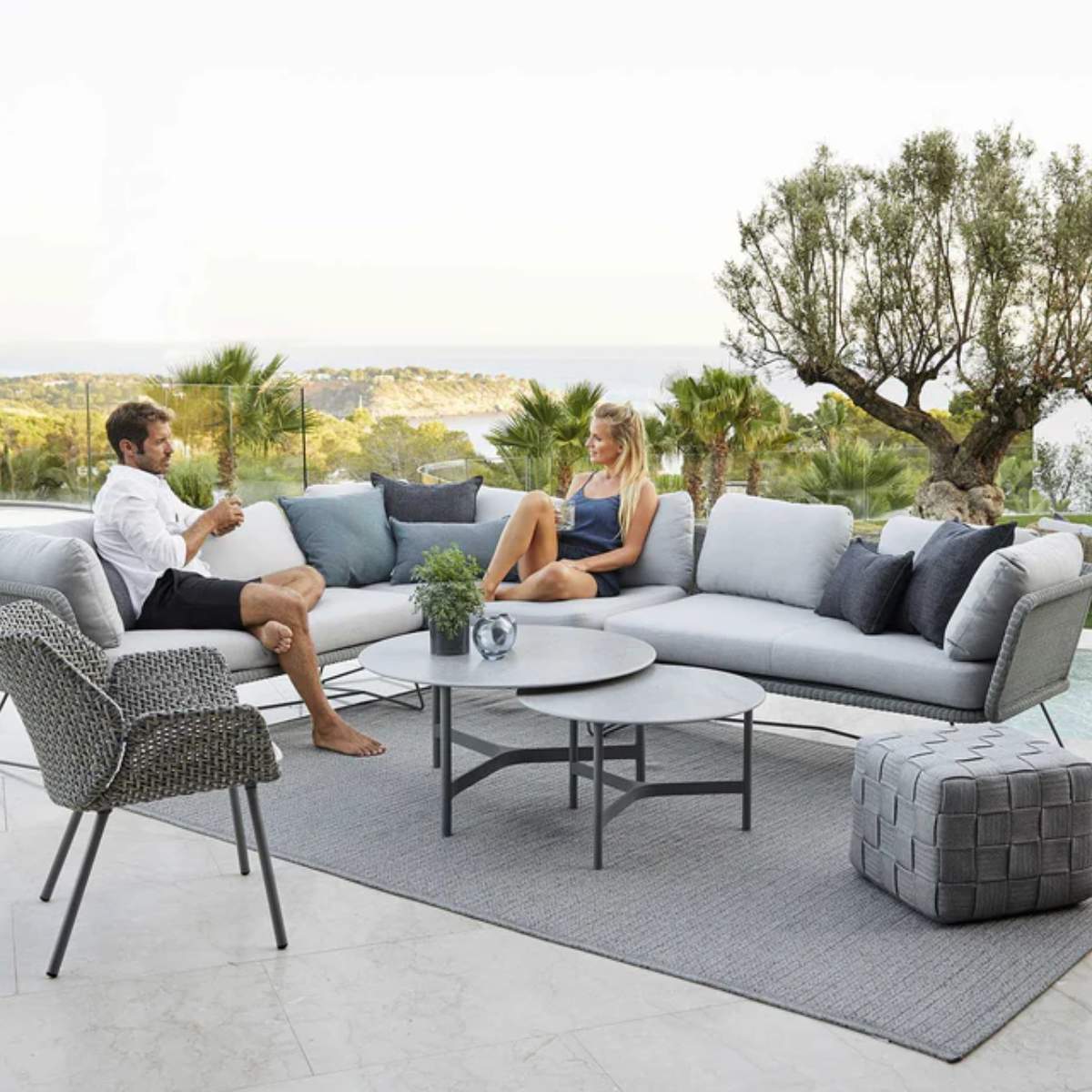 Cane-line Horizon Modular Corner Sofa - 3 Modules