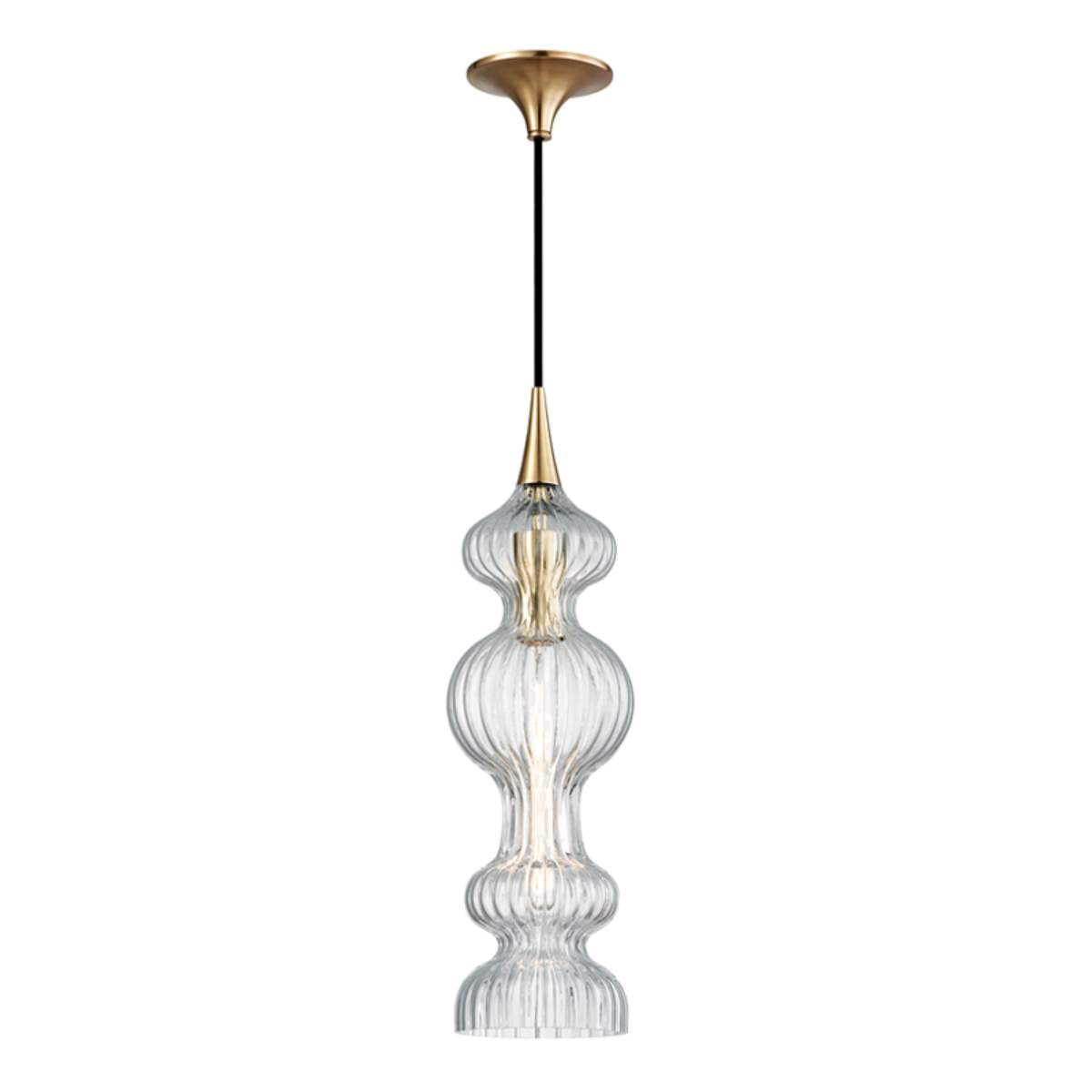 Hudson Valley Lighting Hudson 1 Light Pendant With Clear Glass - Pomfret