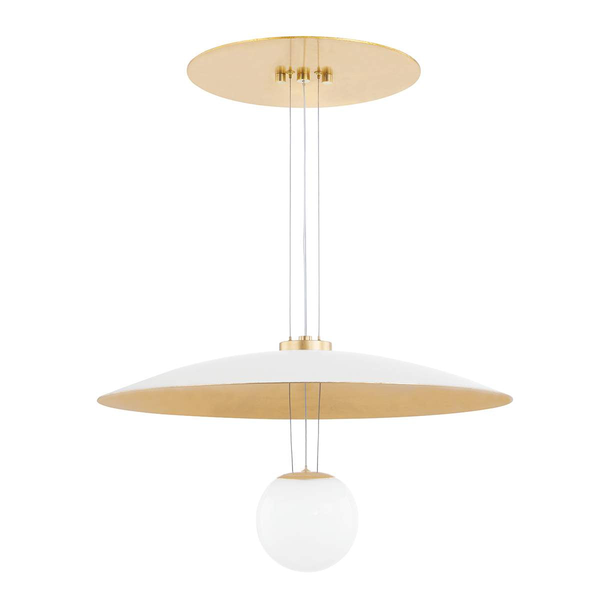 Hudson Valley Lighting Hudson 1 Light Small Pendant - Brim