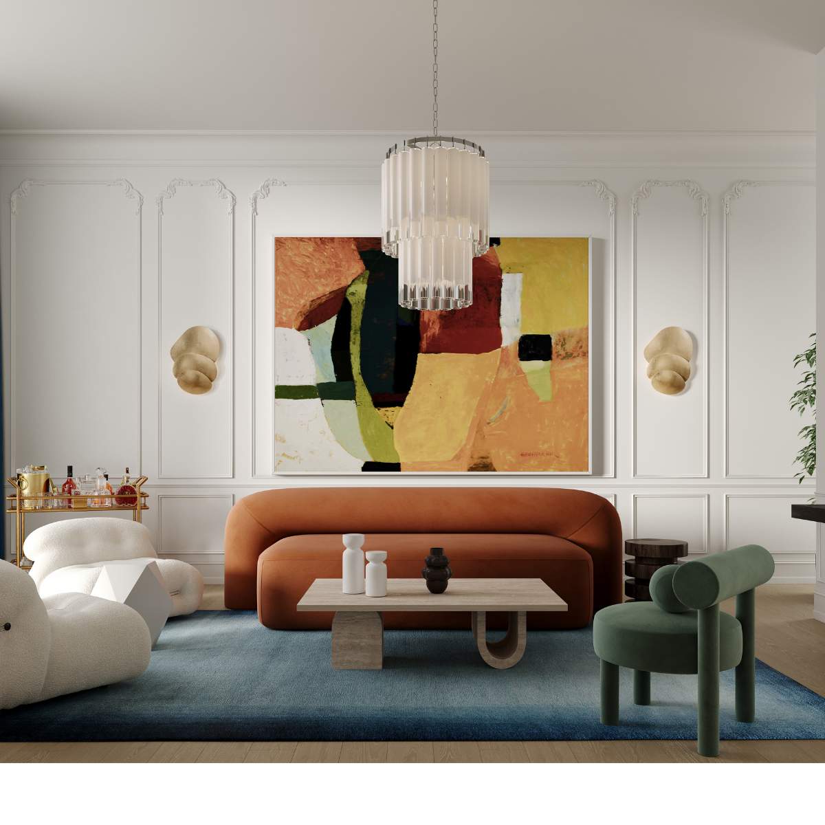 Hudson Valley Lighting Hudson 9 Light Pendant - Tyrell