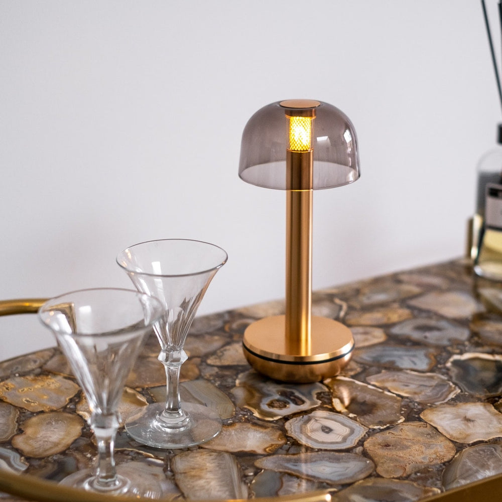 Humble Two Rechargeable Table Lamp - Smoked Gold lifestyle