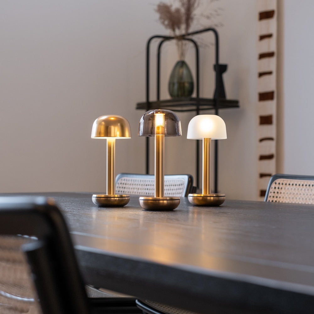 Humble Two Rechargeable Table Lamp - Smoked Gold lifestyle 4