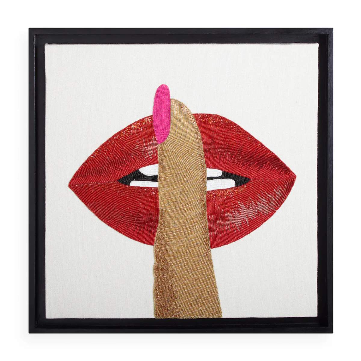 Jonathan Adler Hush Beaded Art