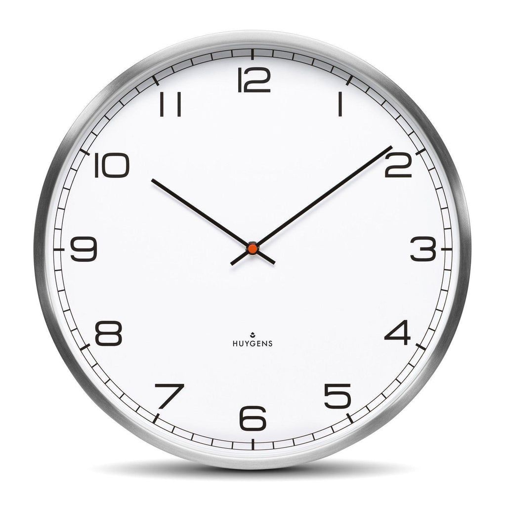 Huygens One 25 Arabic White Wall Clock-Beaumonde