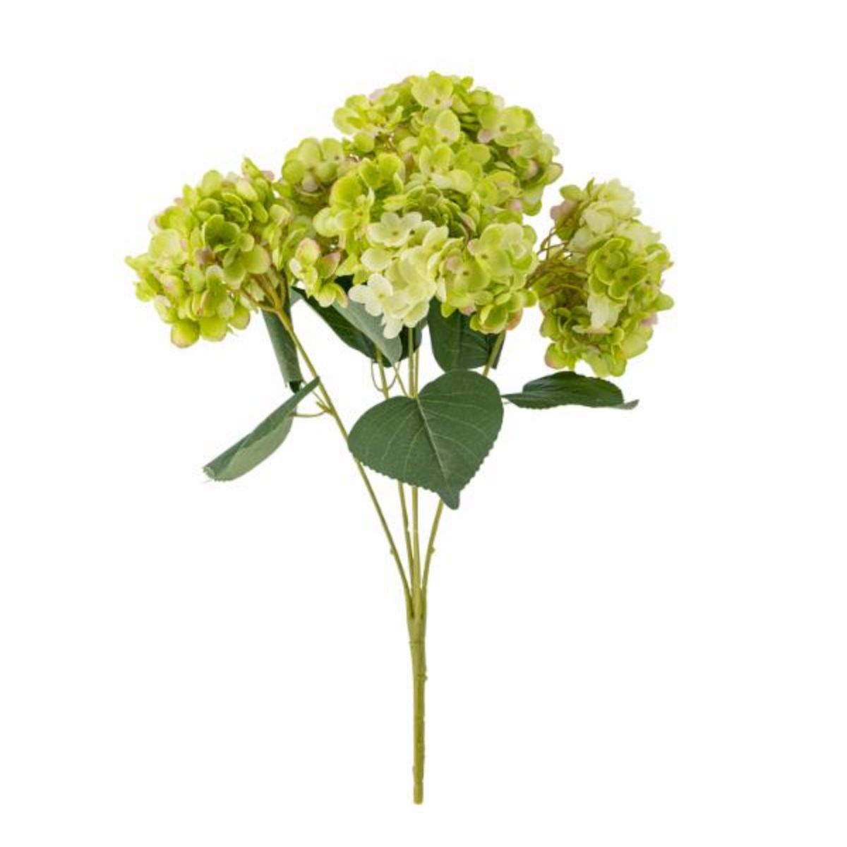 Bloomingville Hydrangea Stem, White, Artificial Flowers