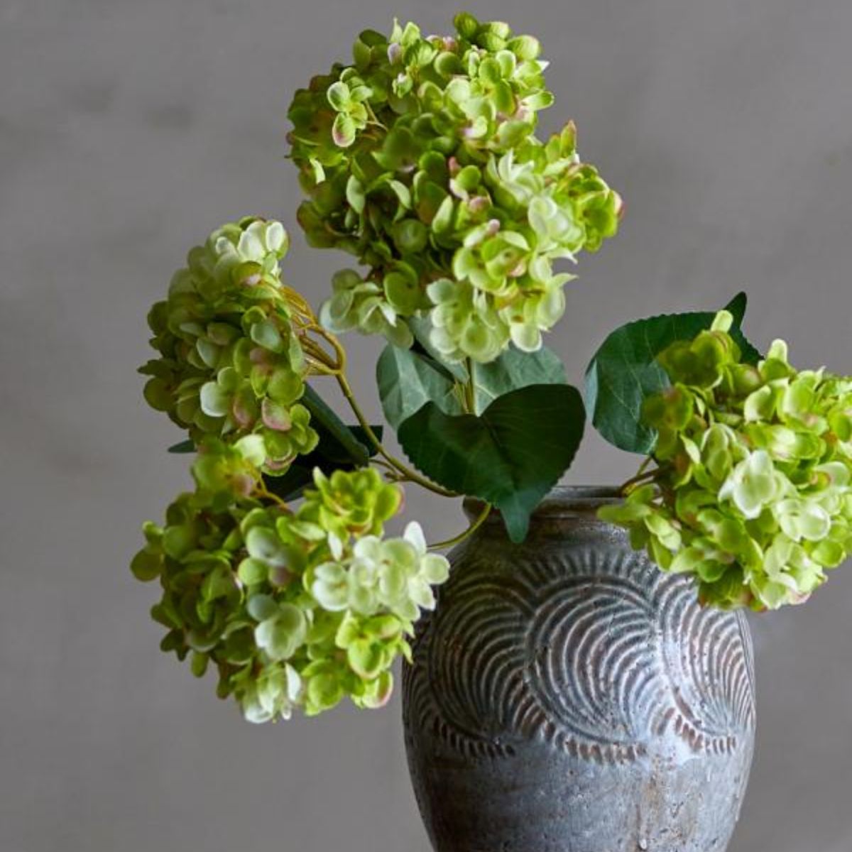 Bloomingville Hydrangea Stem, White, Artificial Flowers