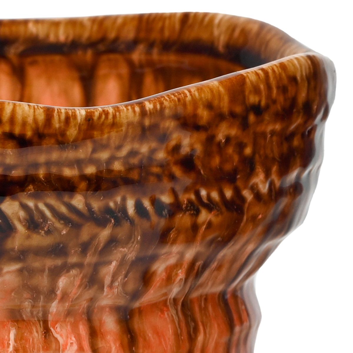 Libra Interiors Ibiza Reactive Glaze Planter