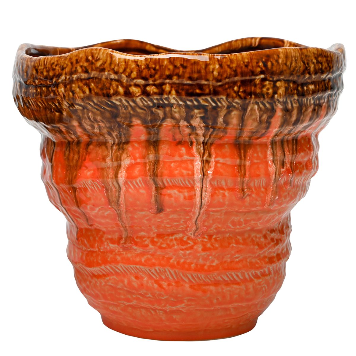 Libra Interiors Ibiza Reactive Glaze Planter