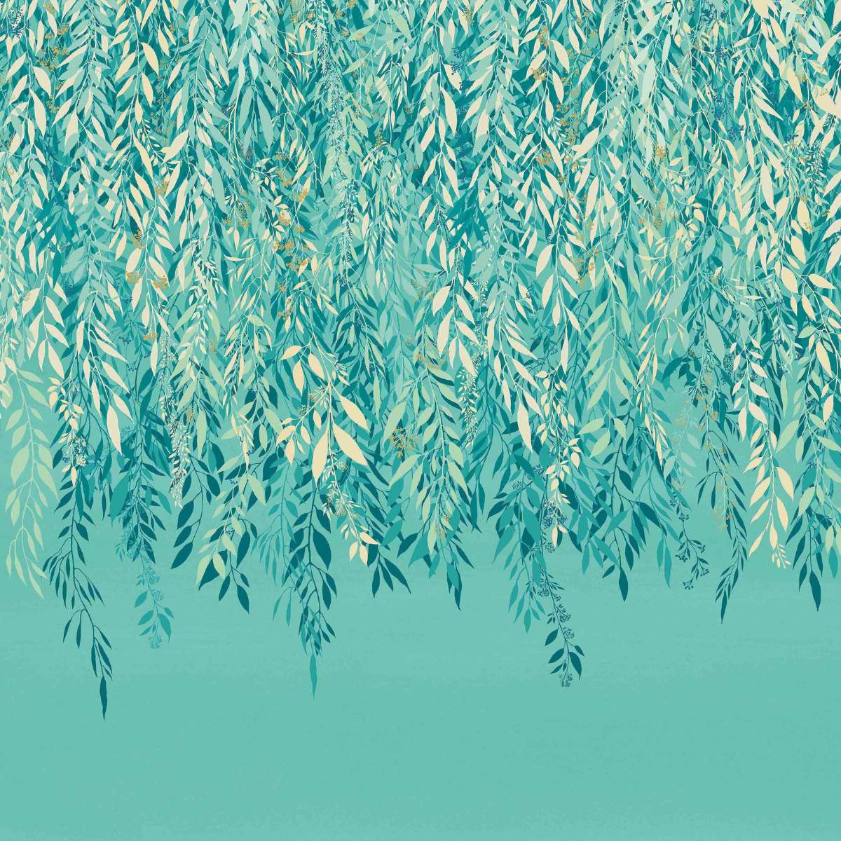 Ohpopsi Ichika Cascading Willow - Turquoise