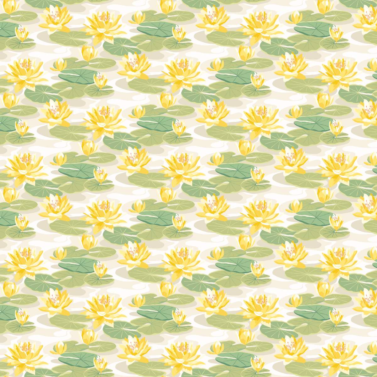 Ohpopsi Ichika Waterlily - Linen & Amber