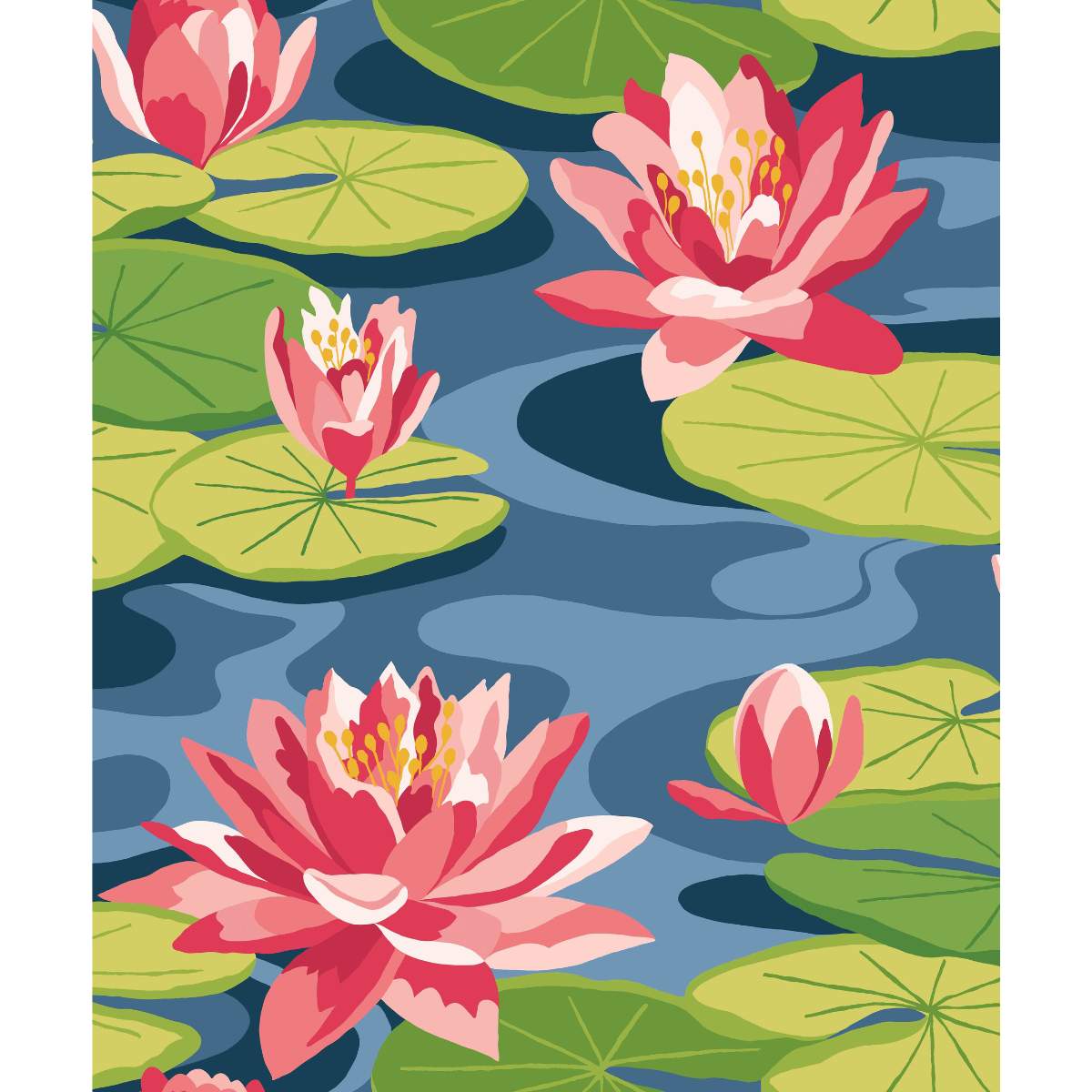 Ohpopsi Ichika Waterlily - Midnight Rouge