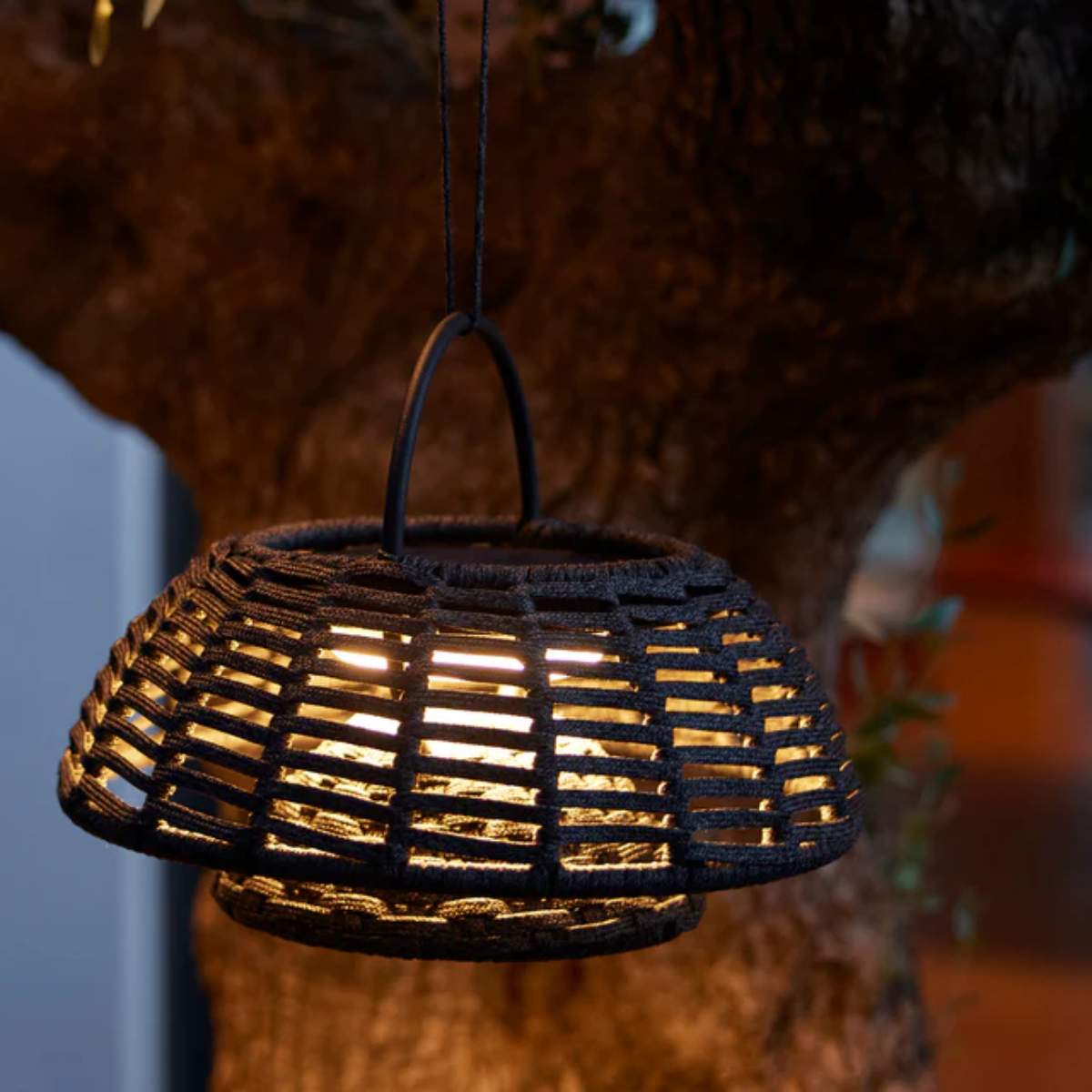 Cane-line Illusion Lamp, Hanging / Illusion Lamp w/ Stand