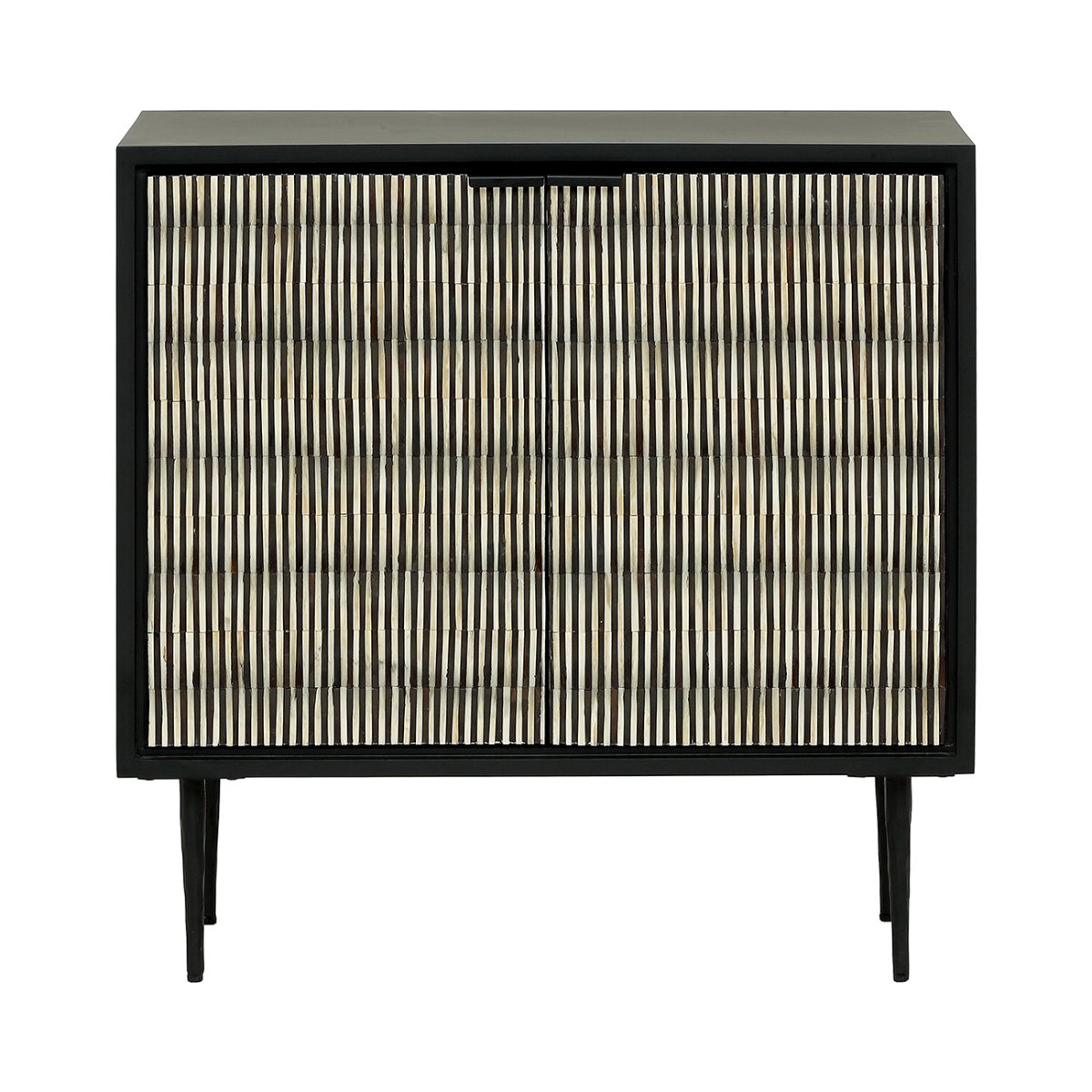 Libra Interiors Imperia Bone Inlay 2 Door Cabinet