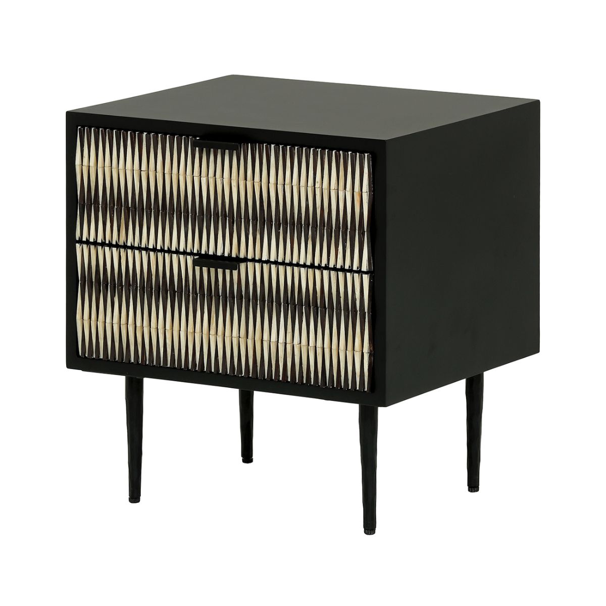 Libra Interiors Imperia Bone Inlay Bedside