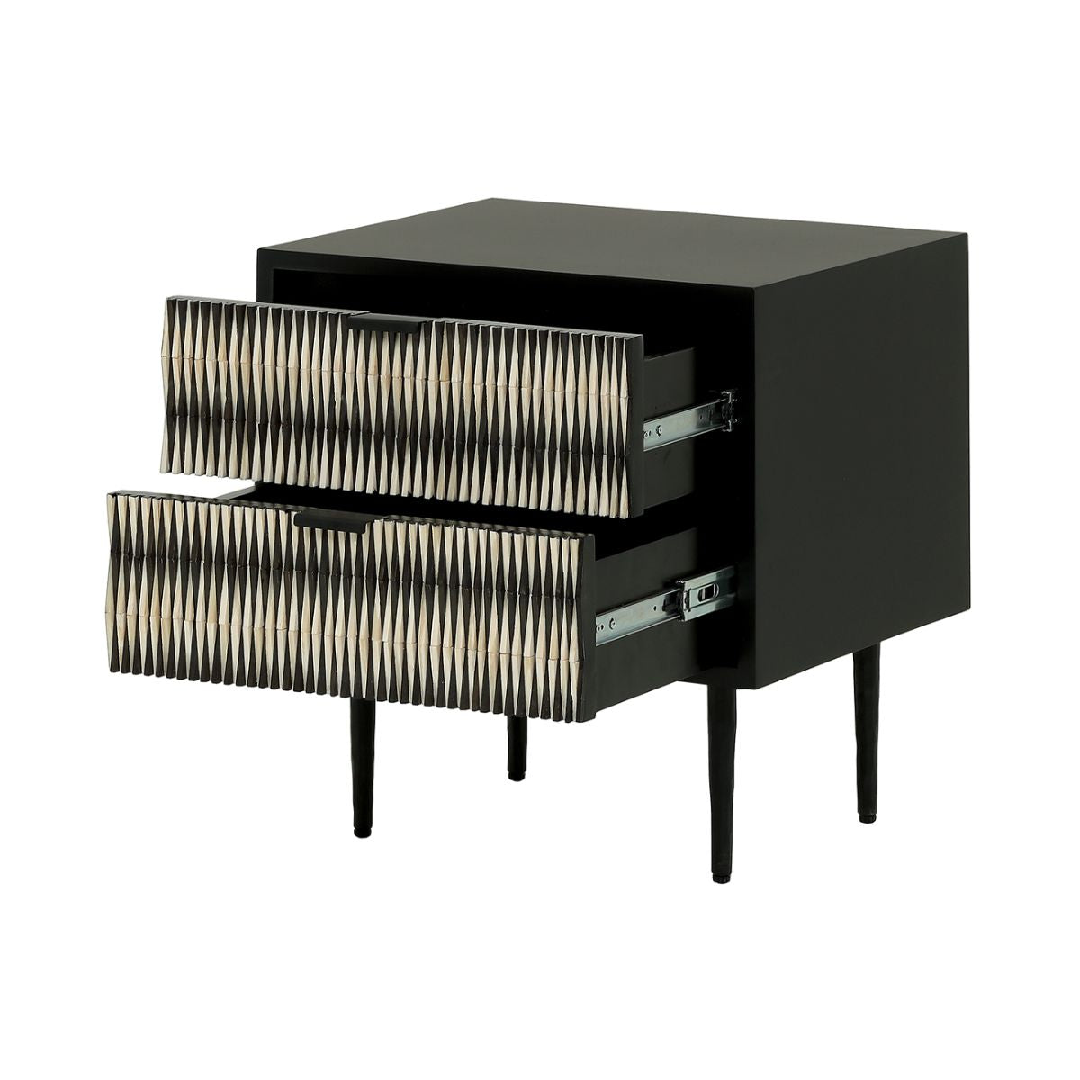 Libra Interiors Imperia Bone Inlay Bedside