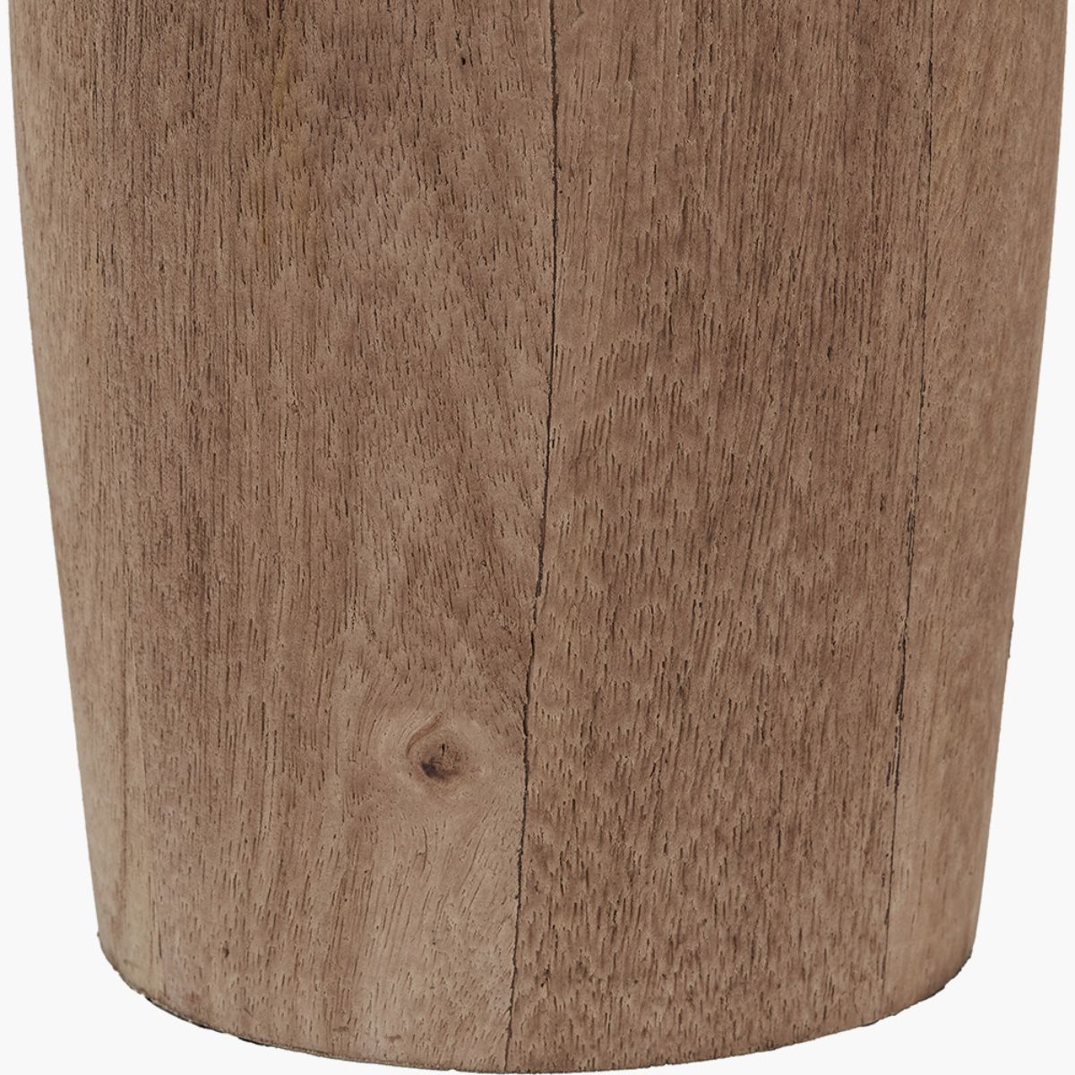 Pacific Lifestyle Inaya Natural Tapered Wood Table Lamp Base