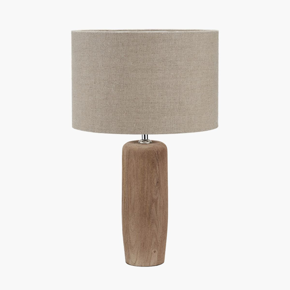 Pacific Lifestyle Inaya Natural Tapered Wood Table Lamp Base