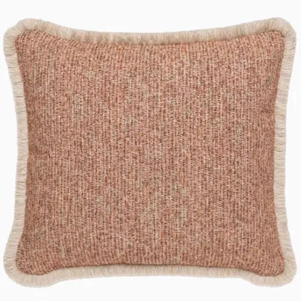 Vincent Shepherd Indira Outdoor Cushion with Short Fringe
