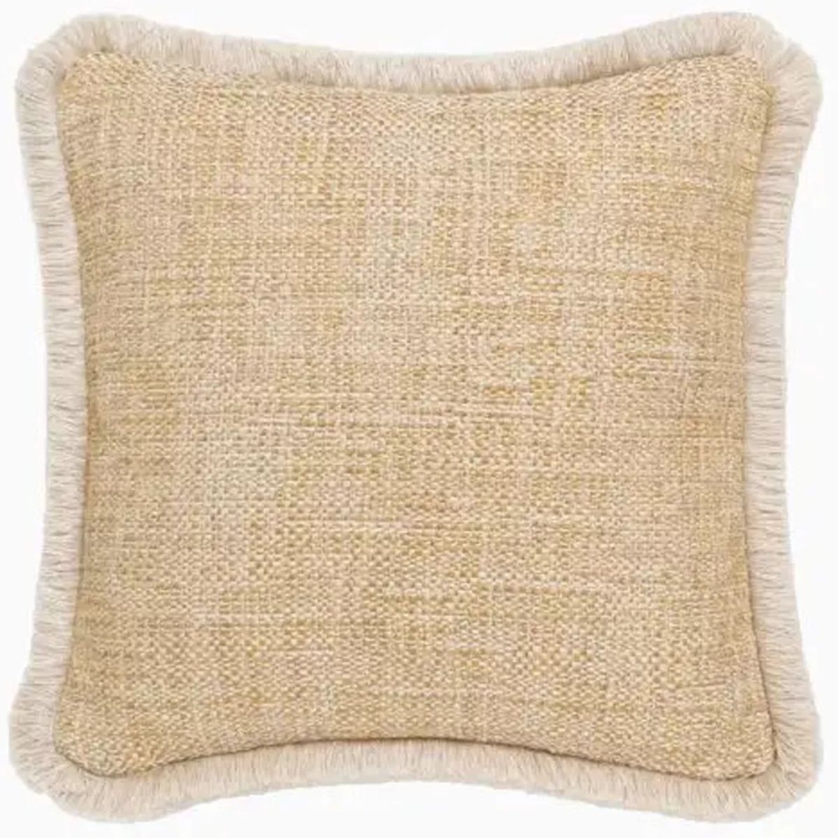 Vincent Shepherd Indira Outdoor Cushion with Short Fringe