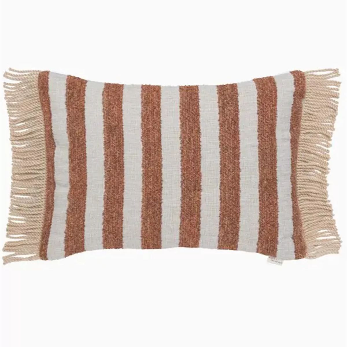 Vincent Shepherd Indira Outdoor Deco Cushion with Long Fringe