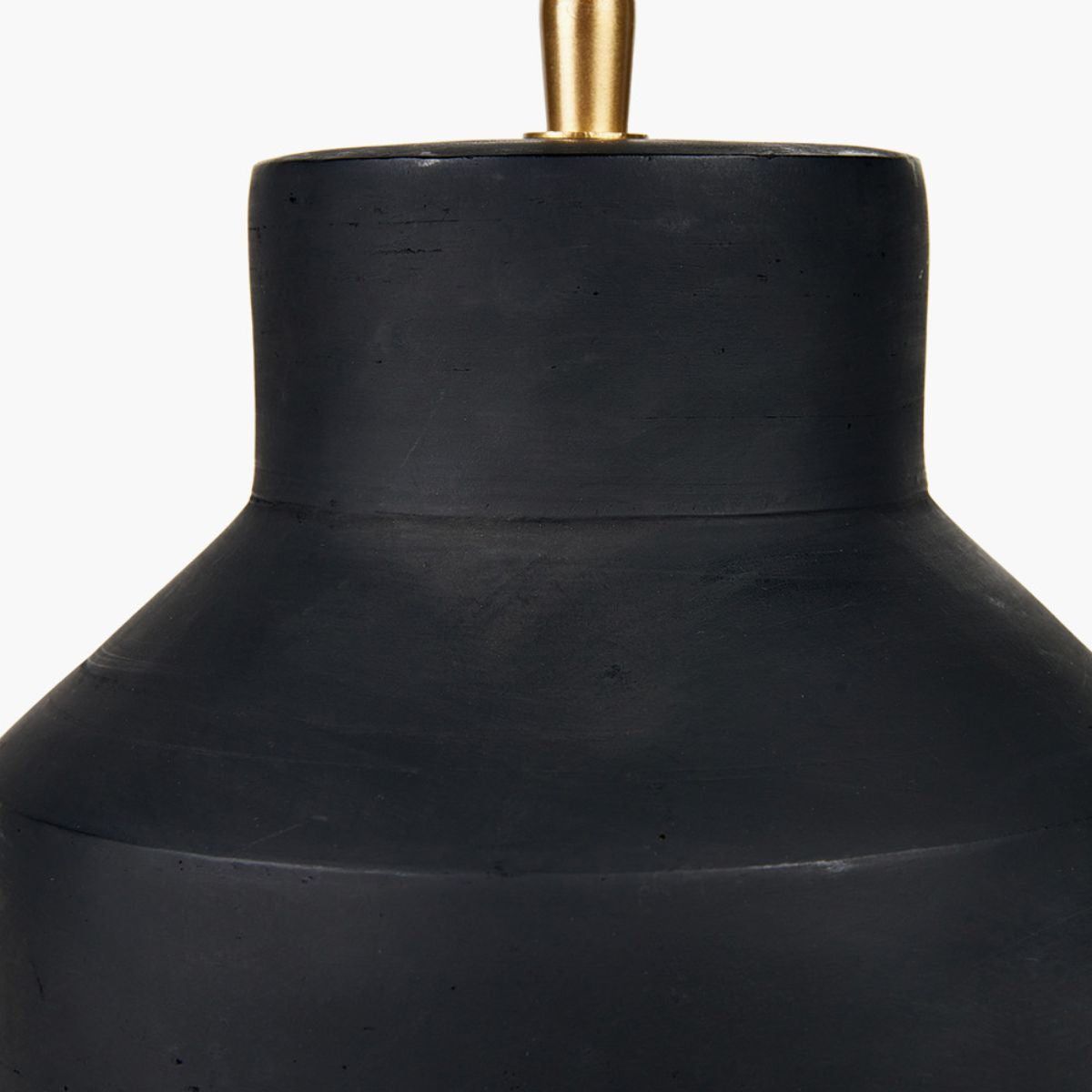 Pacific Lifestyle Inna Black Urn Terracotta Table Lamp Base