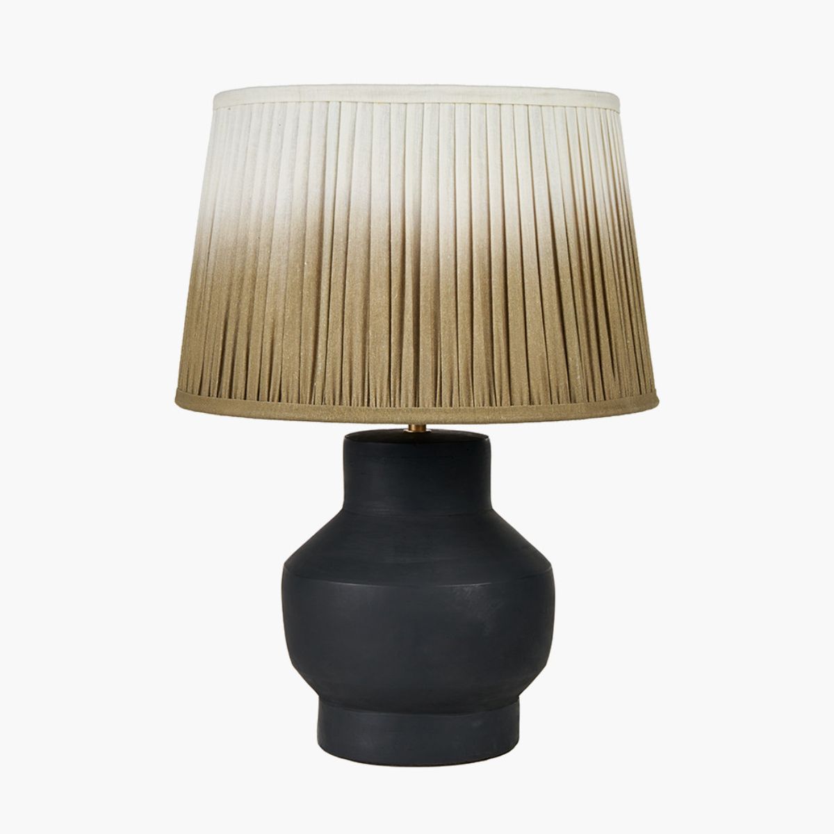 Pacific Lifestyle Inna Black Urn Terracotta Table Lamp Base